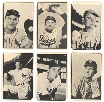 1953 Bowman Black & White Baseball "Cut Corners" Complete Set (64)